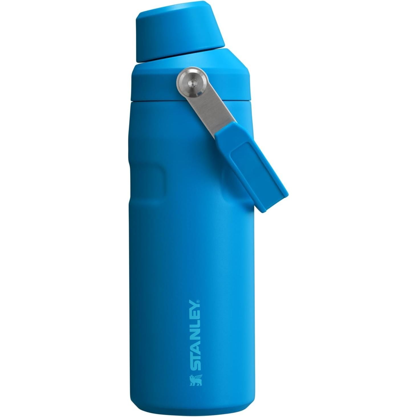 Stanley IceFlow Fast Flow Wasserflasche 709 ml | Abgewinkelter Ausgießerdeckel | Leicht und auslaufsicher für Reisen und Sport | Isolierter Edelstahl | BPA-frei | Rosenquarz