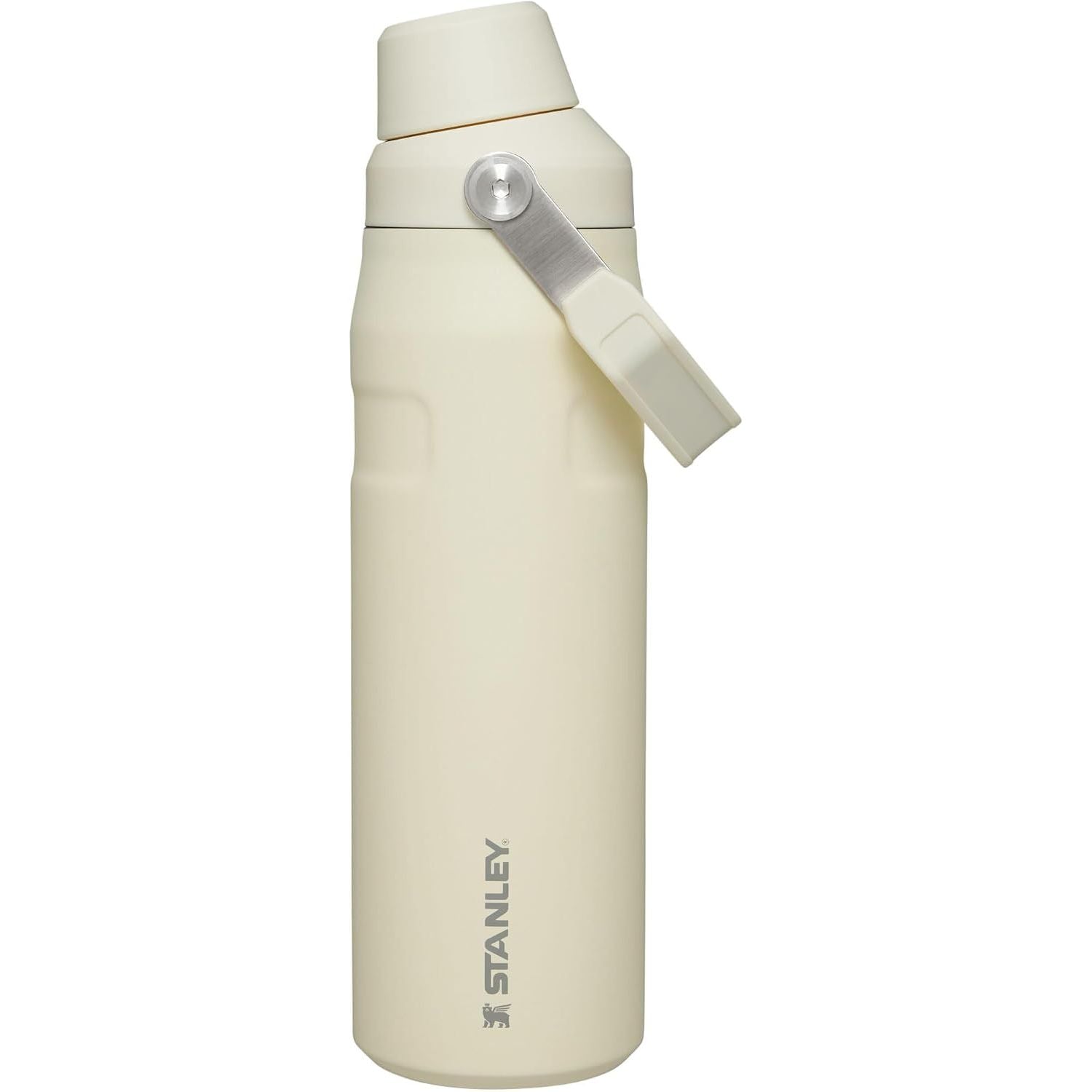 Stanley IceFlow Fast Flow Wasserflasche 709 ml | Abgewinkelter Ausgießerdeckel | Leicht und auslaufsicher für Reisen und Sport | Isolierter Edelstahl | BPA-frei | Rosenquarz