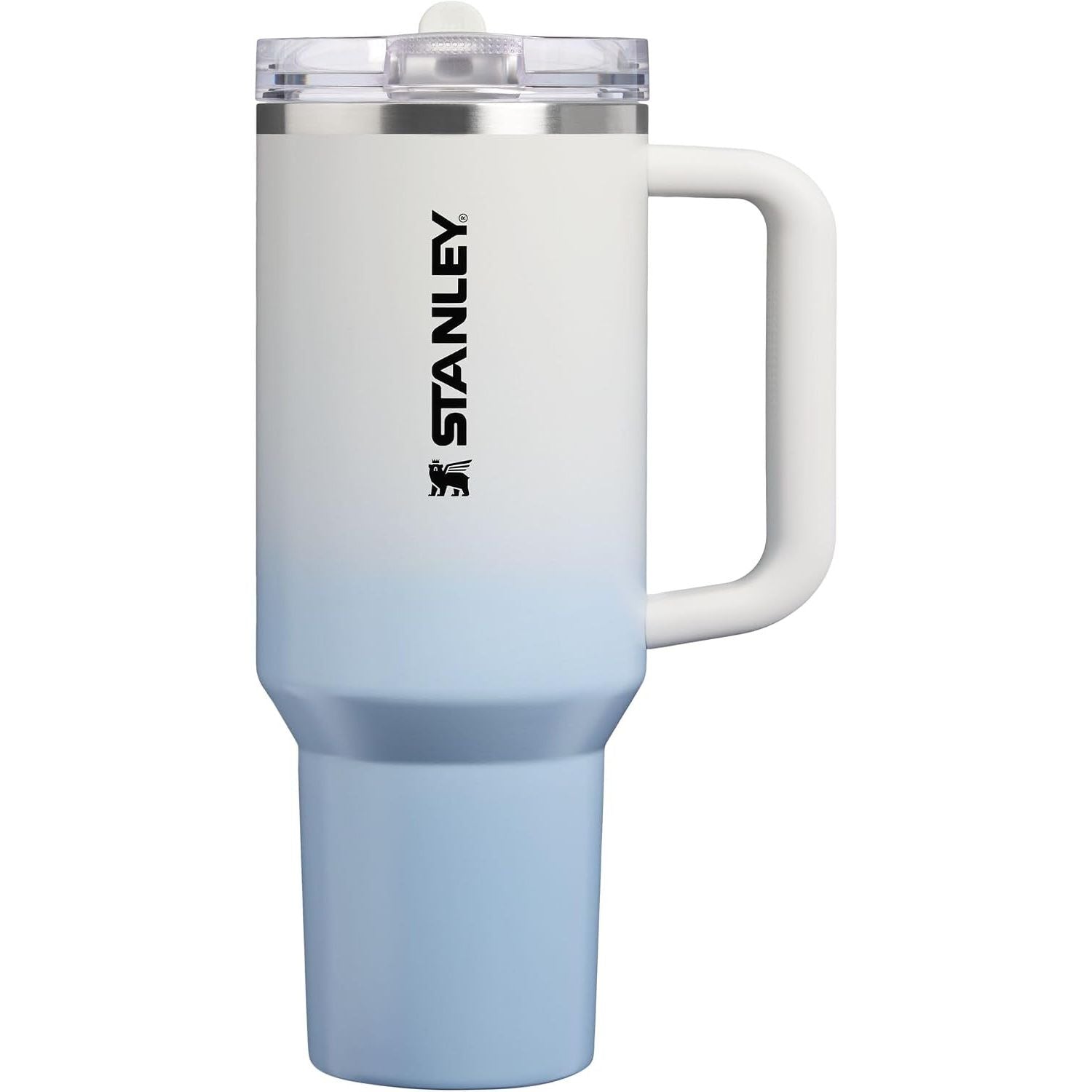 STANLEY Quencher ProTour Flip Straw Tumbler mit auslaufsicherem Deckel 1,2 Liter | Integrierter Strohhalm und Griff | Passt in Becherhalter für Reisen | Isolierter Edelstahlbecher | BPA-frei | Rosenquarz