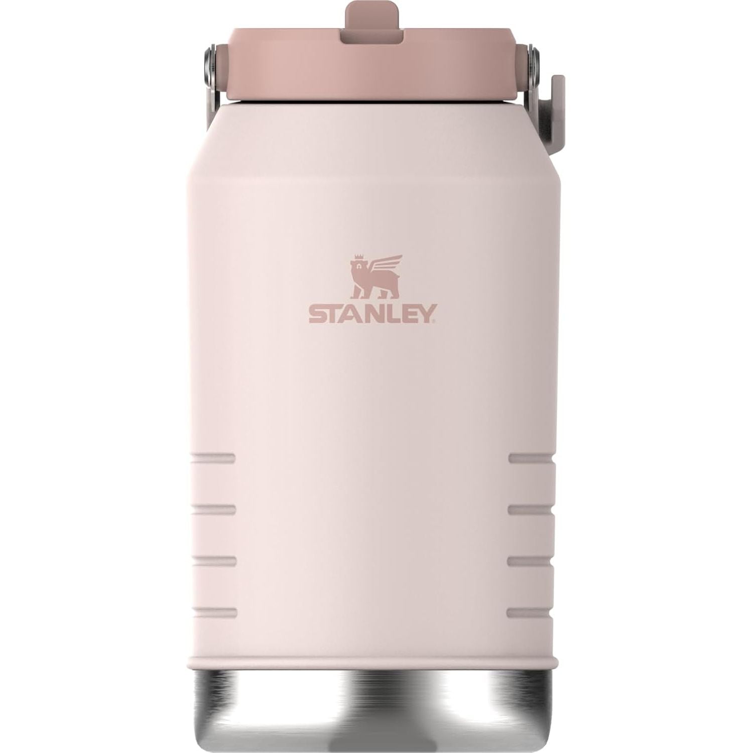 Stanley IceFlow 2.0 Flip Straw Kanne mit Griff 40 oz | Schraubverschluss und hochklappbarer Trinkhalm | Auslaufsicher für Reise und Sport | Isolierter Edelstahl | BPA-frei | Dried Pine