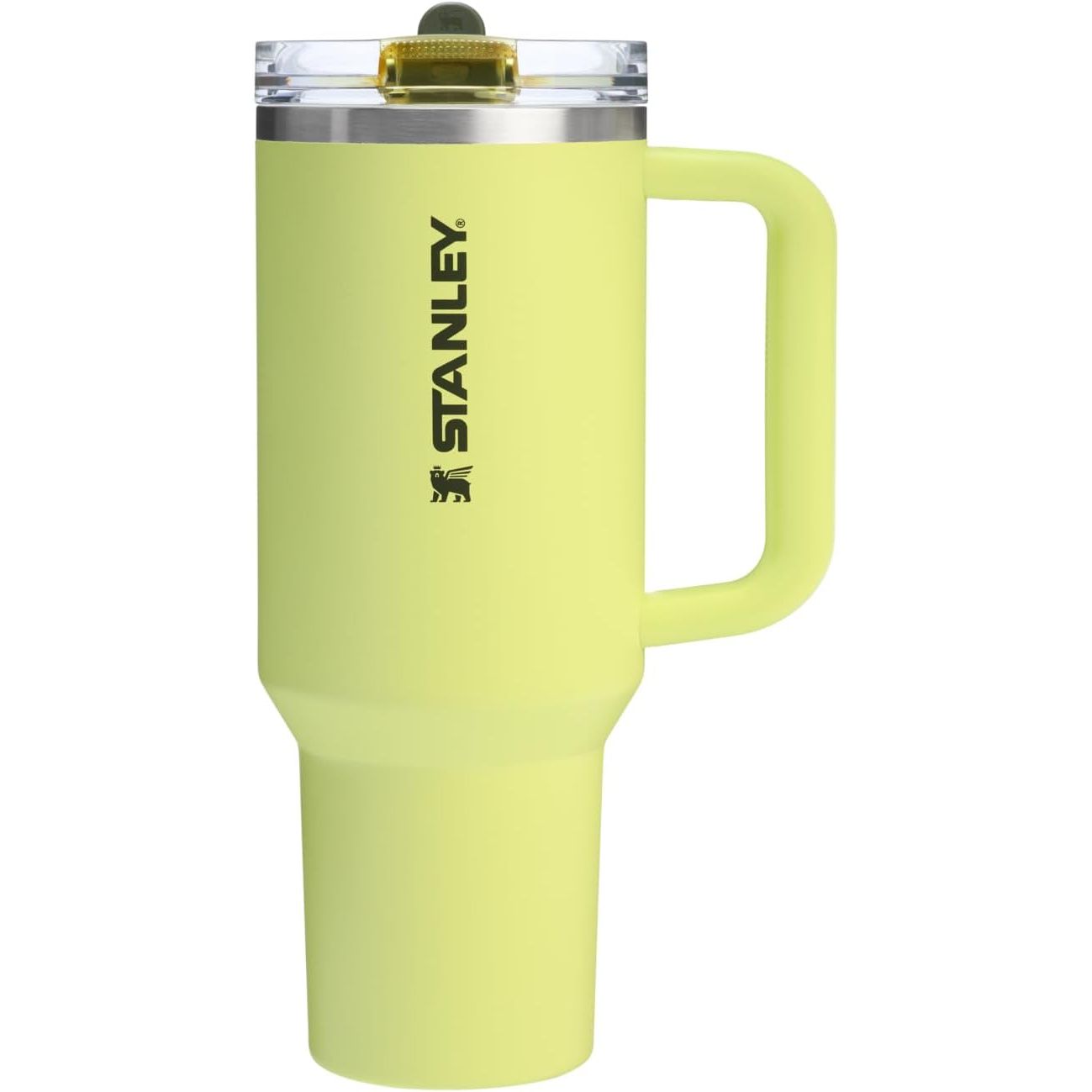 STANLEY Quencher ProTour Flip Straw Tumbler mit auslaufsicherem Deckel 1,2 Liter | Integrierter Strohhalm und Griff | Passt in Becherhalter für Reisen | Isolierter Edelstahlbecher | BPA-frei | Rosenquarz