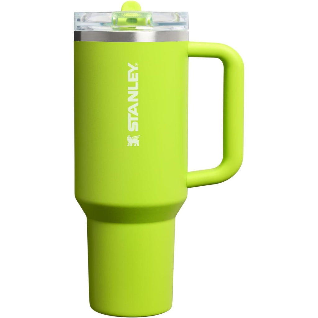 STANLEY Quencher ProTour Flip Straw Tumbler mit auslaufsicherem Deckel 1,2 Liter | Integrierter Strohhalm und Griff | Passt in Becherhalter für Reisen | Isolierter Edelstahlbecher | BPA-frei | Rosenquarz