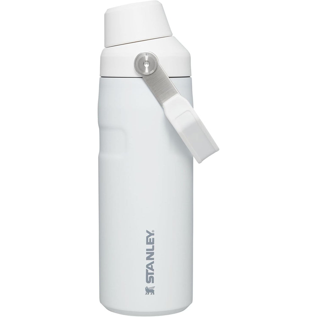 Stanley IceFlow Fast Flow Wasserflasche 709 ml | Abgewinkelter Ausgießerdeckel | Leicht und auslaufsicher für Reisen und Sport | Isolierter Edelstahl | BPA-frei | Rosenquarz