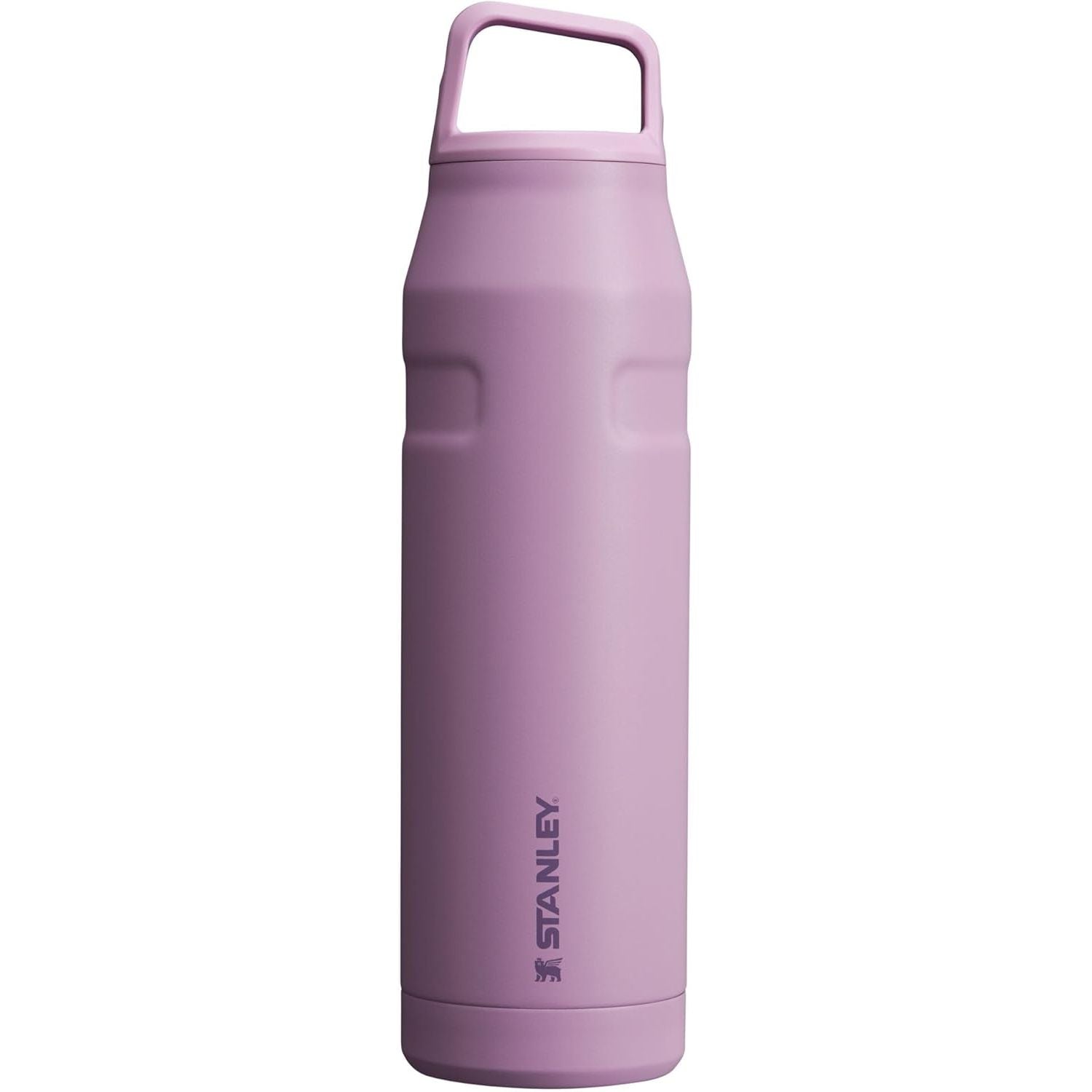 Stanley IceFlow Cap and Carry Trinkflasche | Weithals-Drehverschluss | Leicht & Auslaufsicher für Reisen & Sport | Isolierter Edelstahl | BPA-frei