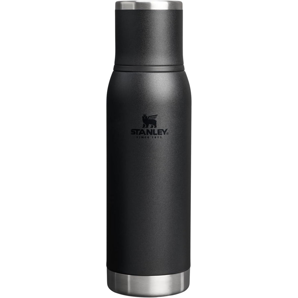 Stanley Adventure-To-Go Vakuumflasche 1,1 l | Weithals mit auslaufsicherem Tassendeckel | Hält Getränke heiß oder kalt | Kompakt für Reisen | Isolierte Edelstahl-Thermflasche | BPA-frei | Spring Green