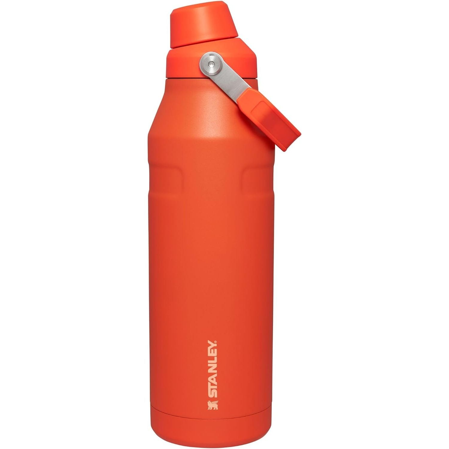 Stanley IceFlow Fast Flow Wasserflasche 709 ml | Abgewinkelter Ausgießerdeckel | Leicht und auslaufsicher für Reisen und Sport | Isolierter Edelstahl | BPA-frei | Rosenquarz