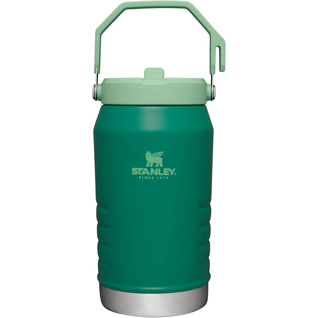 Stanley IceFlow 2.0 Flip Straw Kanne mit Griff 40 oz | Schraubverschluss und hochklappbarer Trinkhalm | Auslaufsicher für Reise und Sport | Isolierter Edelstahl | BPA-frei | Dried Pine