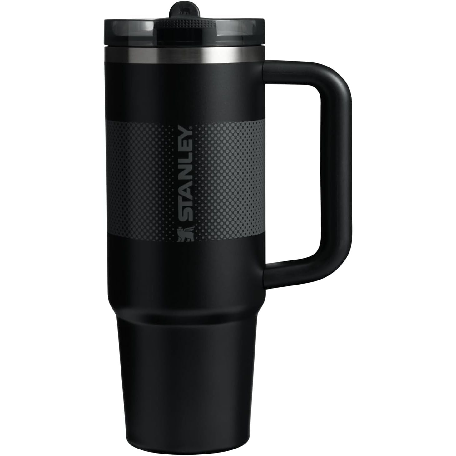 STANLEY Quencher ProTour Flip Straw Tumbler mit auslaufsicherem Deckel 1,2 Liter | Integrierter Strohhalm und Griff | Passt in Becherhalter für Reisen | Isolierter Edelstahlbecher | BPA-frei | Rosenquarz