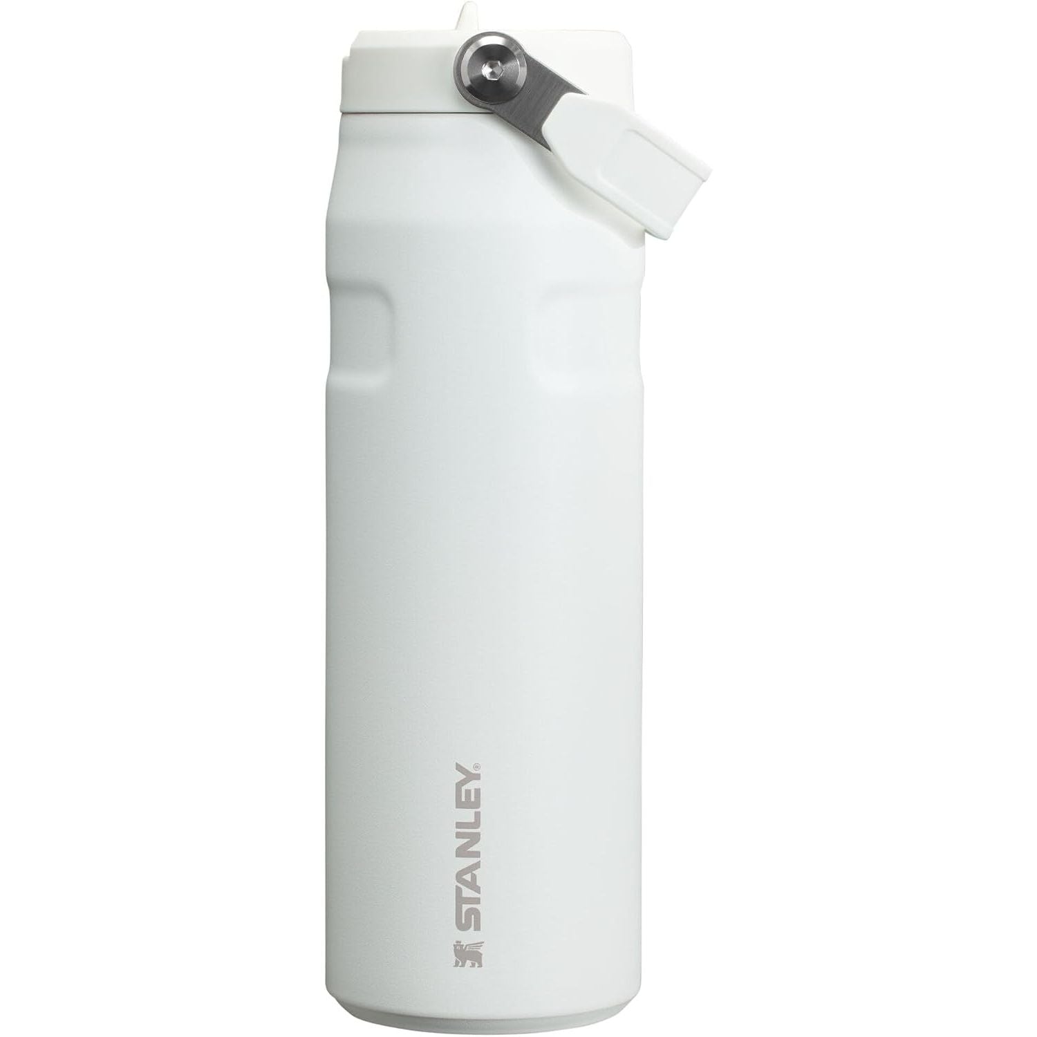 Stanley IceFlow Flip Straw 2.0 Wasserflasche 709 ml | Integrierter Strohhalm mit größerer Öffnung | Leicht und auslaufsicher | Isolierter Edelstahl | BPA-frei | Twilight