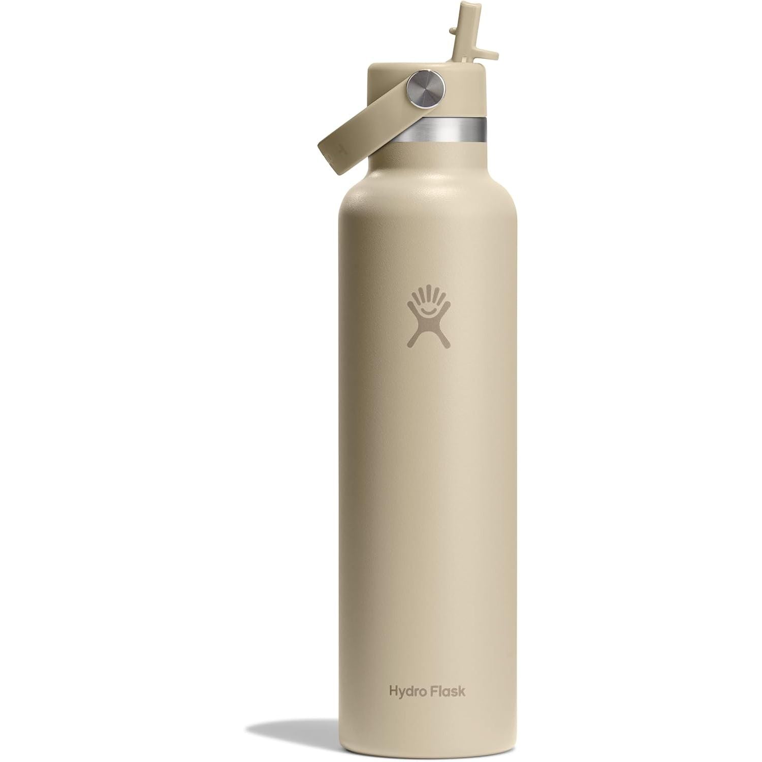 Hydro Flask Wasserflasche – isolierter Edelstahl – Strohhalmverschluss, auslaufsicher, tropfsicher in 24 Oz Capri Blue