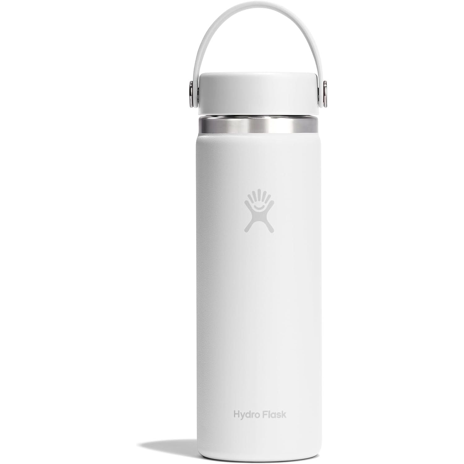 Hydro Flask Wasserflasche – isolierter Edelstahl – Weithals-Flex-Deckel, auslaufsicher, tropffrei und wiederbefüllbar, 590 ml Harbor Blue