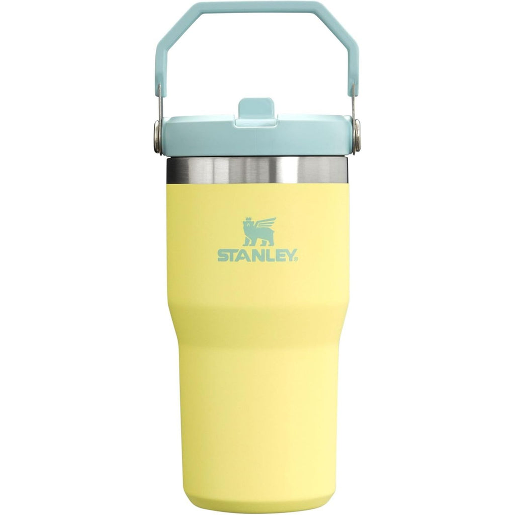 STANLEY IceFlow 2.0 Flip Straw Tumbler mit Griff 887 ml | Drehverschluss und Klappstrohhalm | Auslaufsichere Wasserflasche | Isolierter Edelstahl | BPA-frei | Rose Quarz 2.0