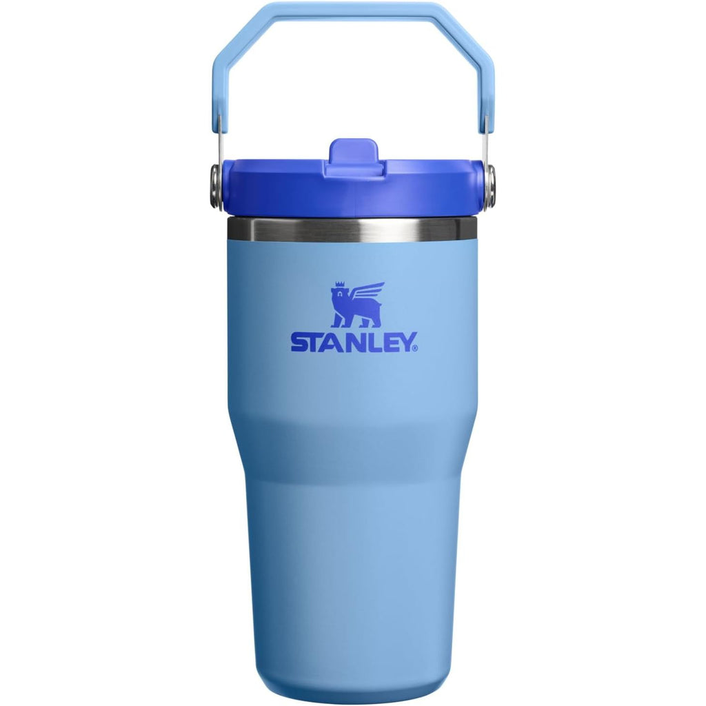 STANLEY IceFlow 2.0 Flip Straw Tumbler mit Griff 887 ml | Drehverschluss und Klappstrohhalm | Auslaufsichere Wasserflasche | Isolierter Edelstahl | BPA-frei | Rose Quarz 2.0