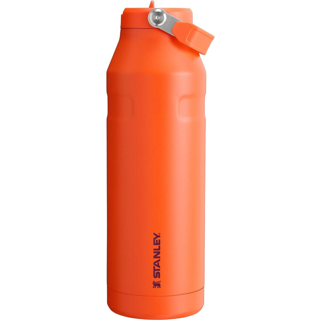 Stanley IceFlow Flip Straw 2.0 Wasserflasche 709 ml | Integrierter Strohhalm mit größerer Öffnung | Leicht und auslaufsicher | Isolierter Edelstahl | BPA-frei | Twilight