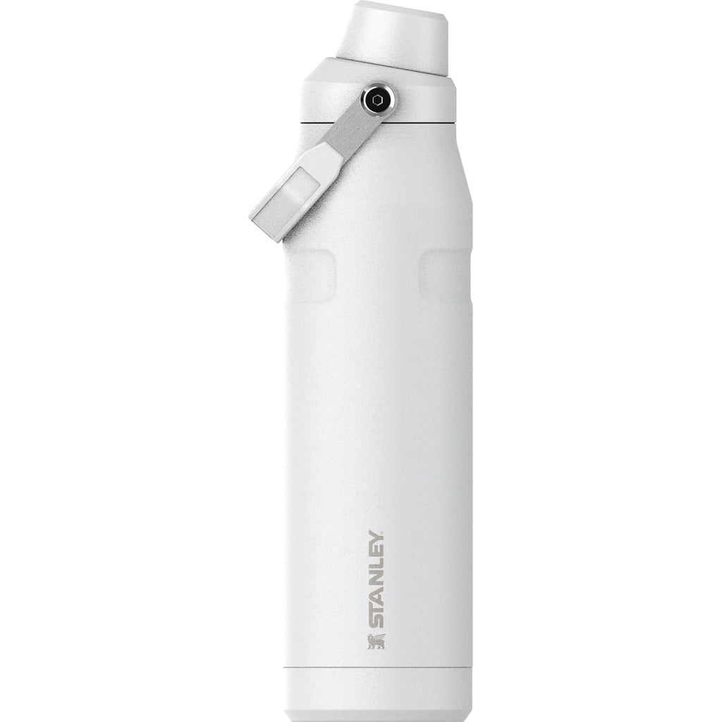 Stanley IceFlow Fast Flow Wasserflasche 709 ml | Abgewinkelter Ausgießerdeckel | Leicht und auslaufsicher für Reisen und Sport | Isolierter Edelstahl | BPA-frei | Rosenquarz