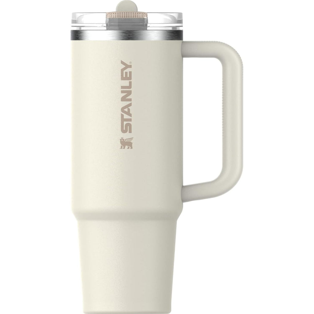 STANLEY Quencher ProTour Flip Straw Tumbler mit auslaufsicherem Deckel 1,2 Liter | Integrierter Strohhalm und Griff | Passt in Becherhalter für Reisen | Isolierter Edelstahlbecher | BPA-frei | Rosenquarz