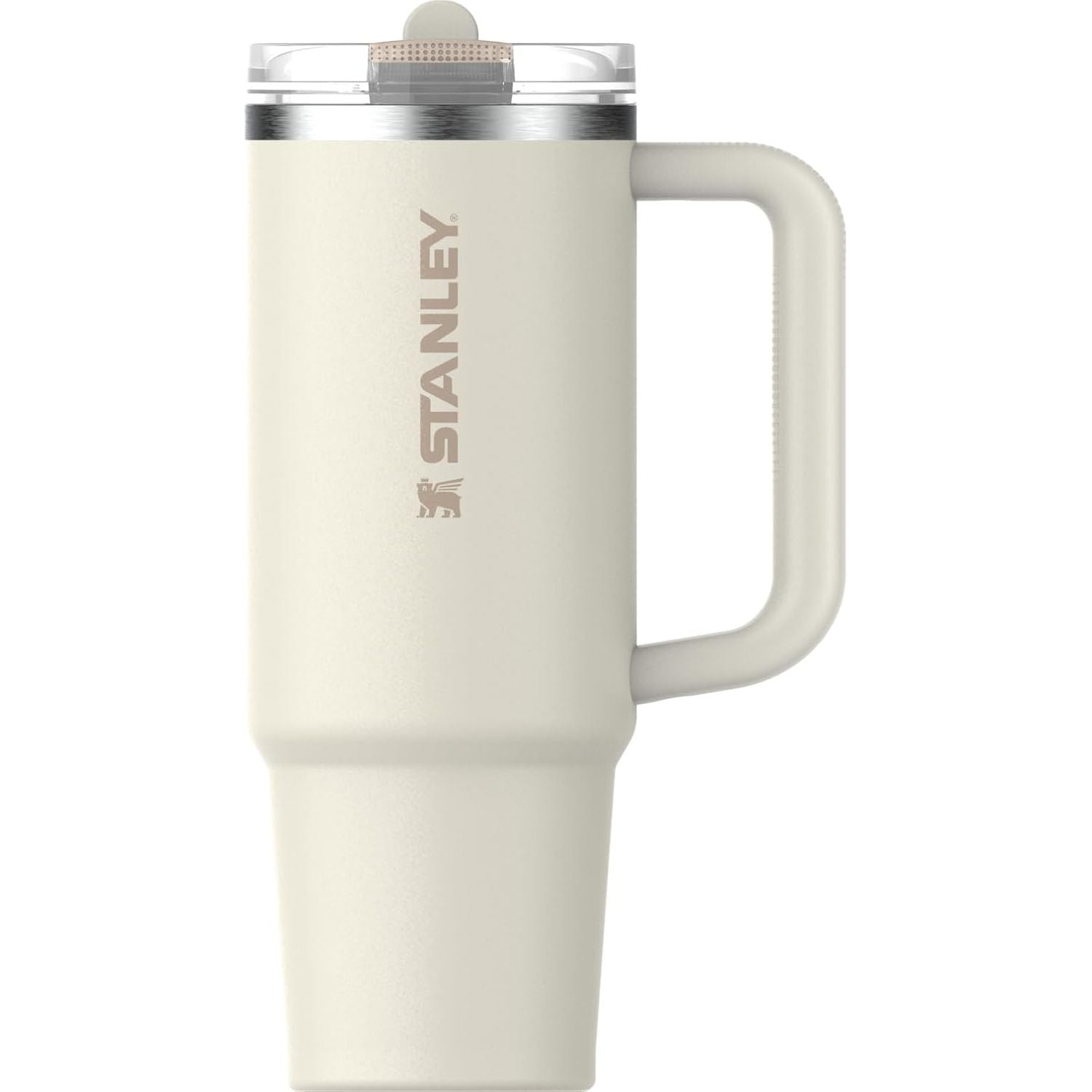 STANLEY Quencher ProTour Flip Straw Tumbler mit auslaufsicherem Deckel 1,2 Liter | Integrierter Strohhalm und Griff | Passt in Becherhalter für Reisen | Isolierter Edelstahlbecher | BPA-frei | Rosenquarz