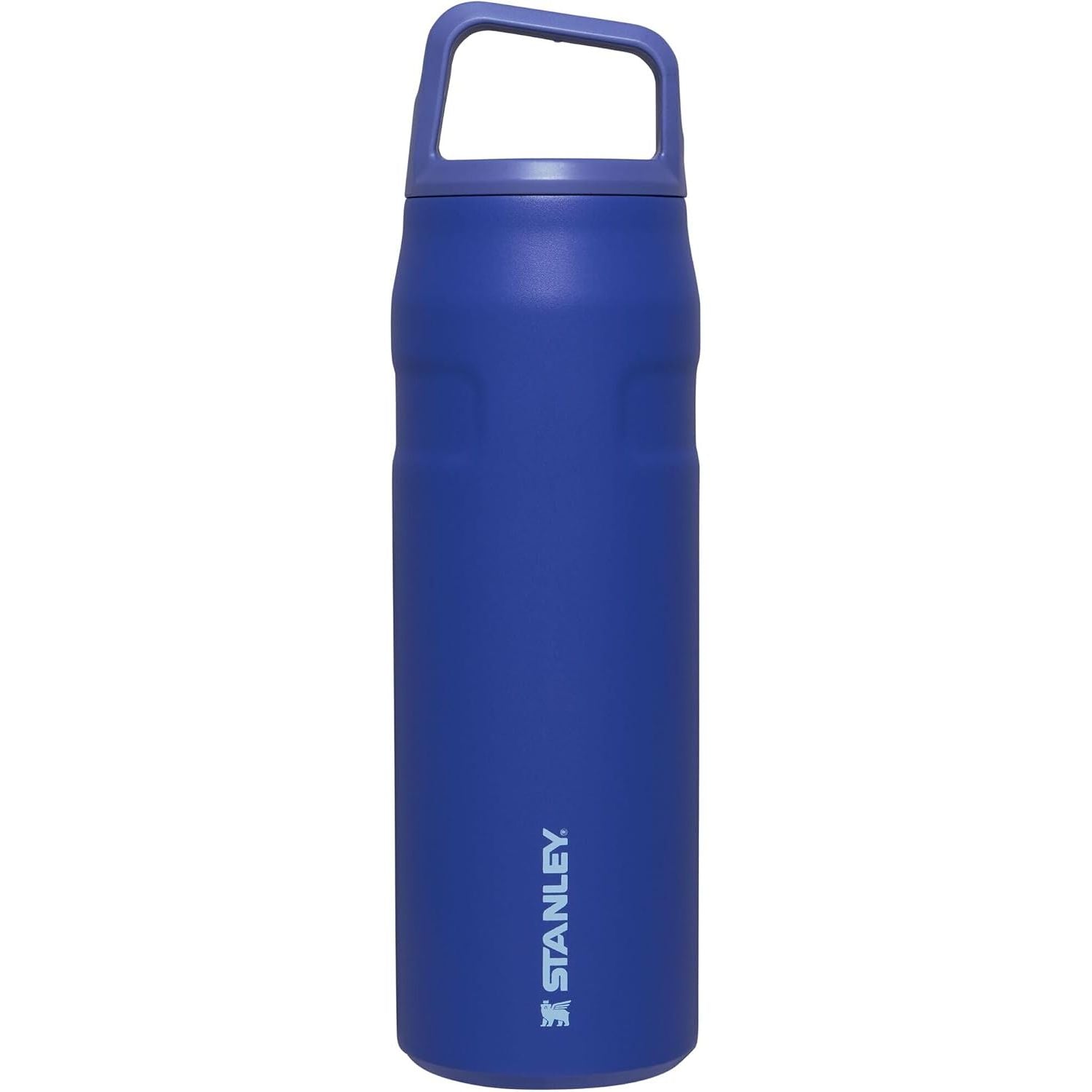 Stanley IceFlow Cap and Carry Trinkflasche | Weithals-Drehverschluss | Leicht & Auslaufsicher für Reisen & Sport | Isolierter Edelstahl | BPA-frei
