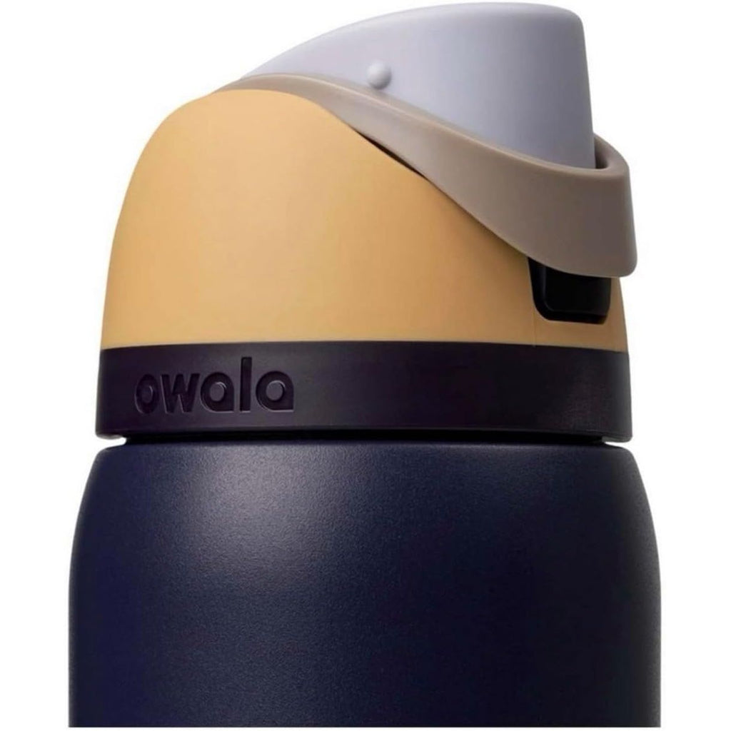 Owala FreeSip Edelstahl-Wasserflasche, Royal Seas, 946 ml