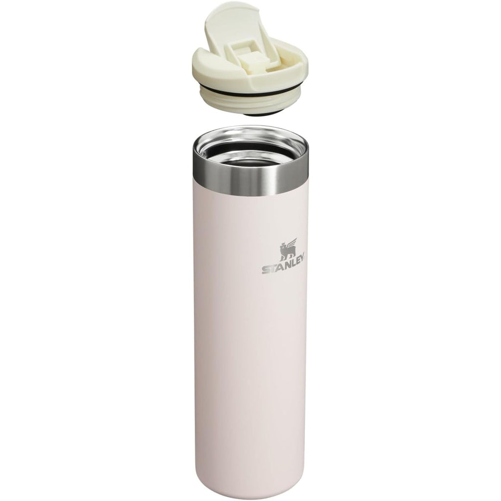 Stanley AeroLight Transit Flasche 0,6 L | Auslaufsicherer Deckel mit Trinkverschluss | Dichte Wasserflasche oder Reisebecher für Kaffee | Leichter, isolierter Edelstahl | BPA-frei | Rose Quarz