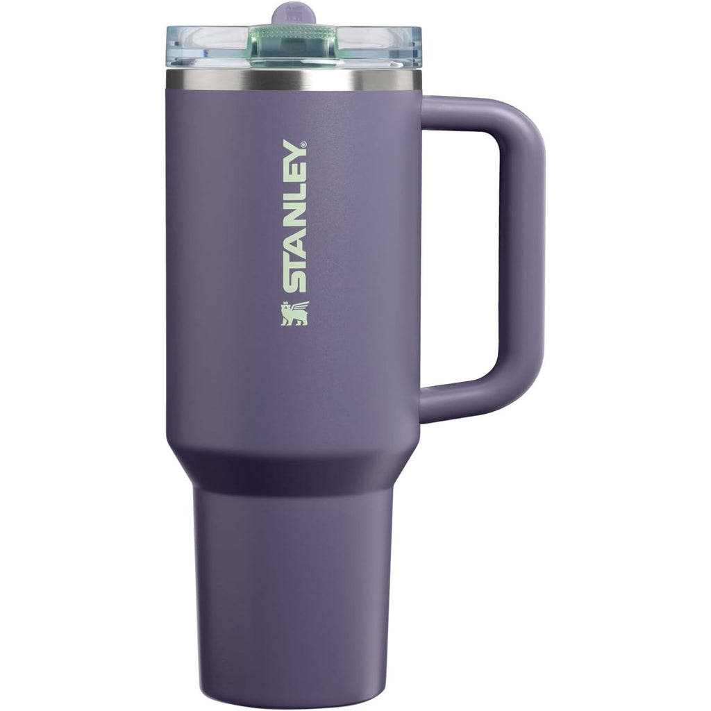 STANLEY Quencher ProTour Flip Straw Tumbler mit auslaufsicherem Deckel 1,2 Liter | Integrierter Strohhalm und Griff | Passt in Becherhalter für Reisen | Isolierter Edelstahlbecher | BPA-frei | Rosenquarz