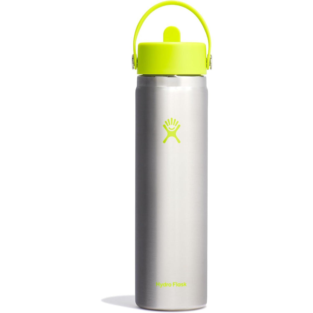 Hydro Flask Trinkflasche - Isolierter Edelstahl - Breiter Strohhalmdeckel, auslaufsicher, tropffrei in 32 Oz Fossil Brown