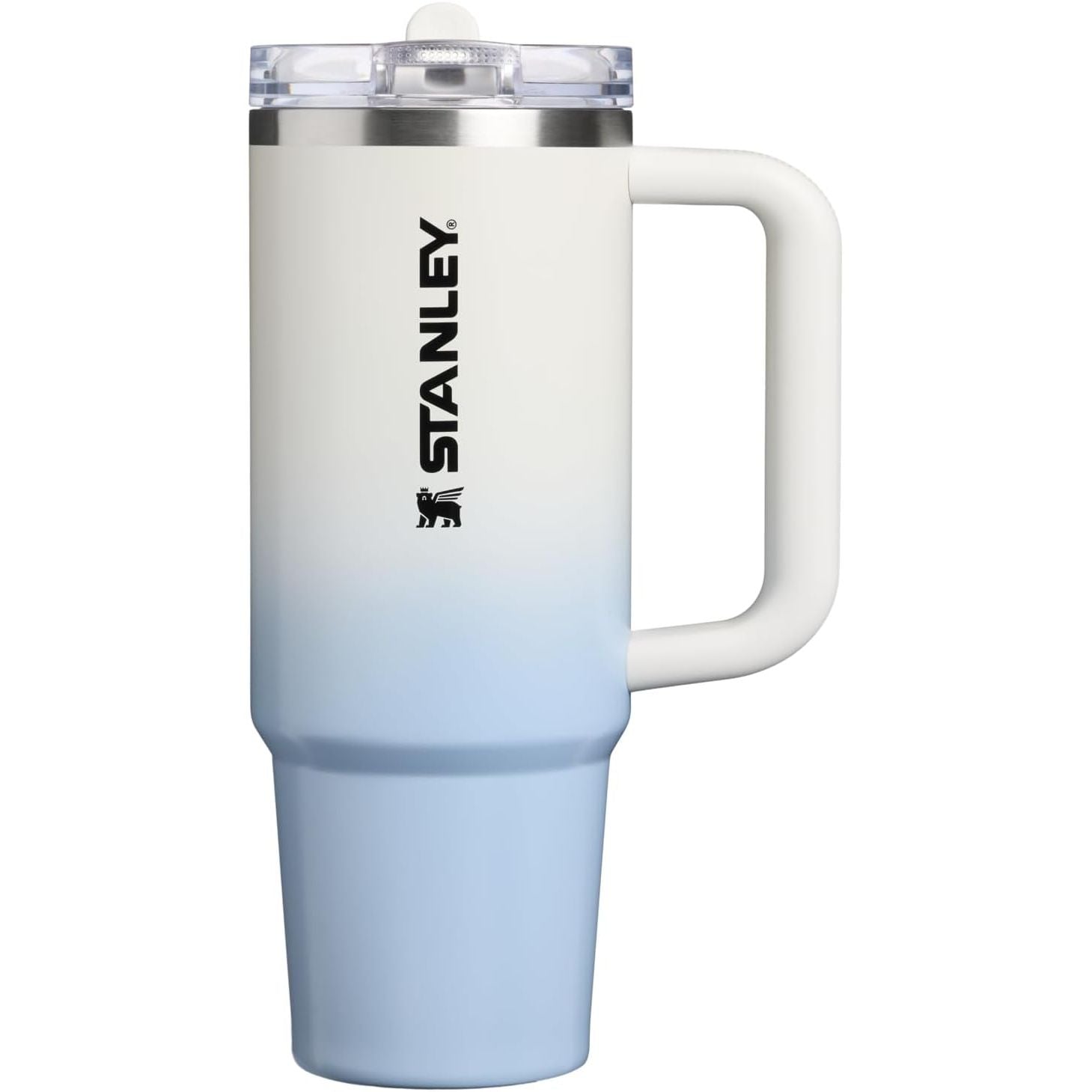 STANLEY Quencher ProTour Flip Straw Tumbler mit auslaufsicherem Deckel 1,2 Liter | Integrierter Strohhalm und Griff | Passt in Becherhalter für Reisen | Isolierter Edelstahlbecher | BPA-frei | Rosenquarz