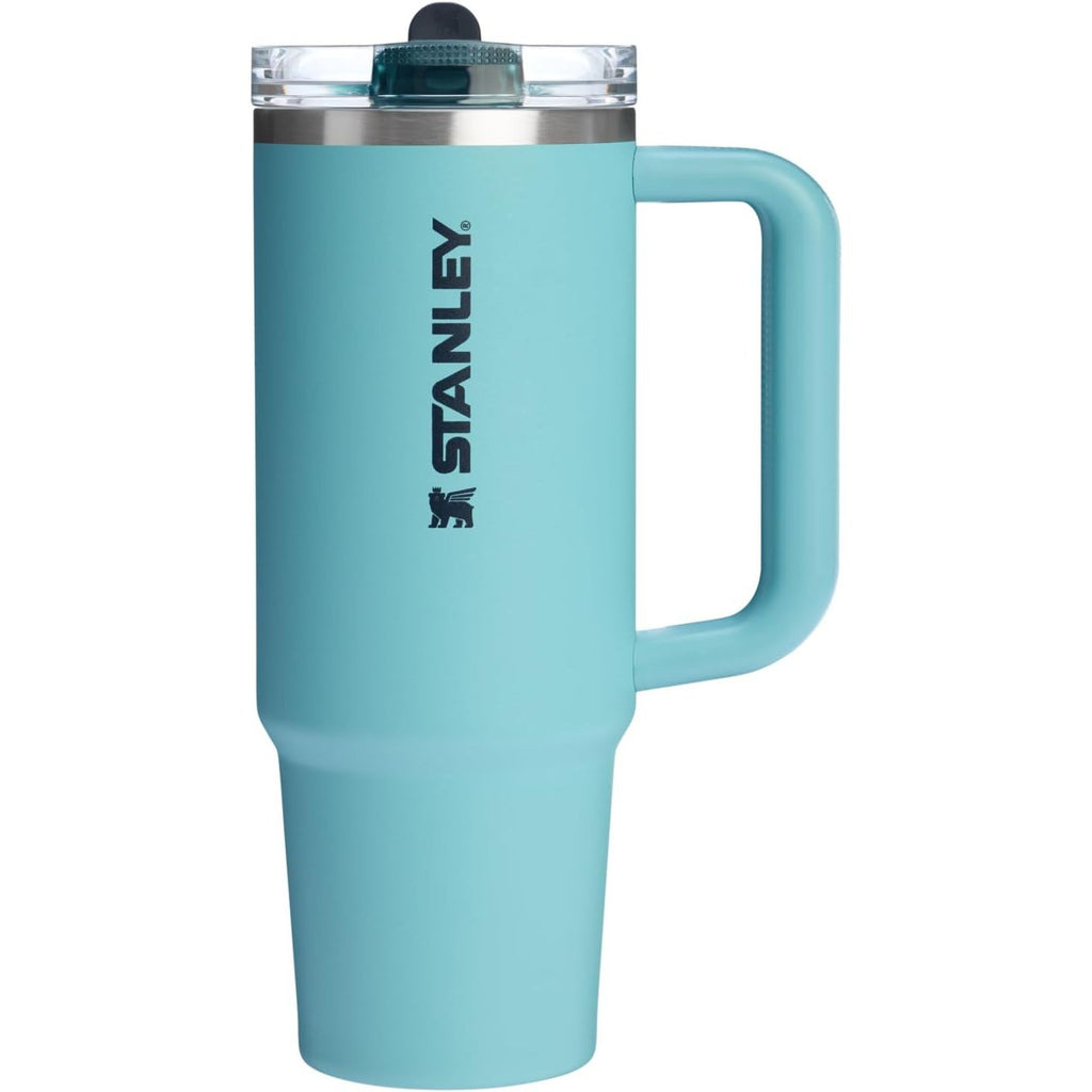 STANLEY Quencher ProTour Flip Straw Tumbler mit auslaufsicherem Deckel 1,2 Liter | Integrierter Strohhalm und Griff | Passt in Becherhalter für Reisen | Isolierter Edelstahlbecher | BPA-frei | Rosenquarz