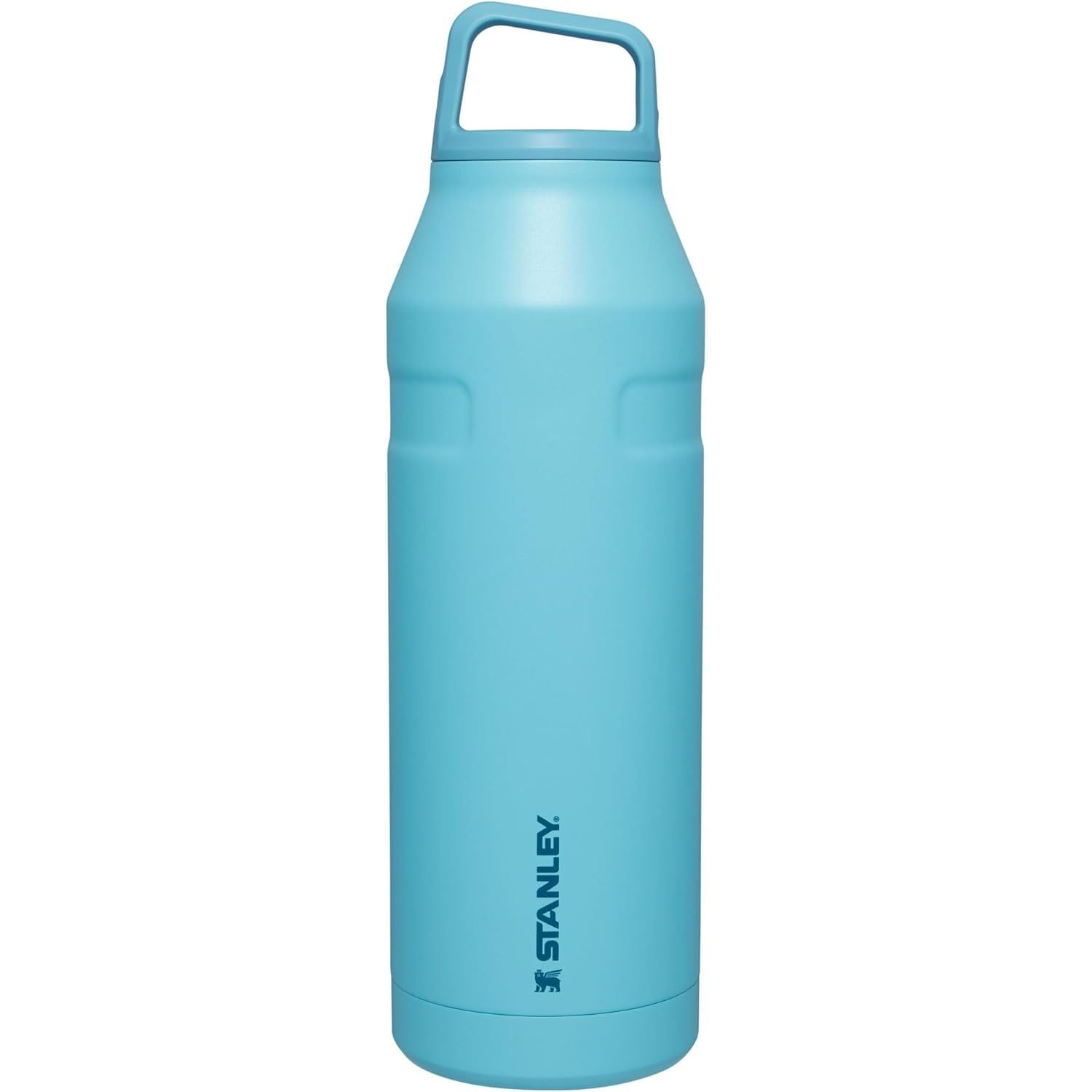 Stanley IceFlow Cap and Carry Trinkflasche | Weithals-Drehverschluss | Leicht & Auslaufsicher für Reisen & Sport | Isolierter Edelstahl | BPA-frei