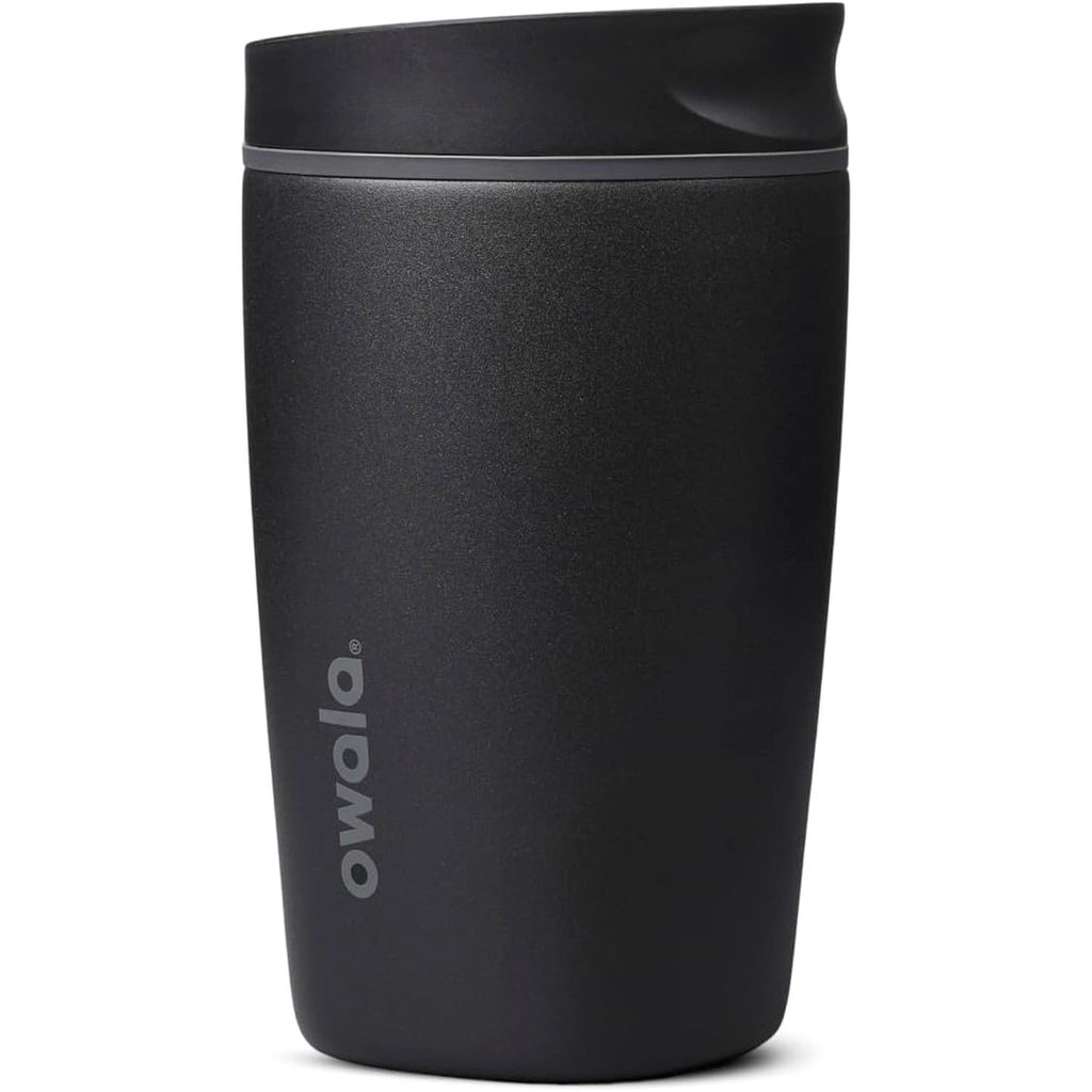 Owala SmoothSip Slider Keramikbeschichteter Isolier-Kaffeebecher aus Edelstahl, kein metallischer Geschmack, wiederverwendbarer Reisebecher, Heiß-/Eiskaffeebecher, BPA-frei, 590 ml, Candy Coated