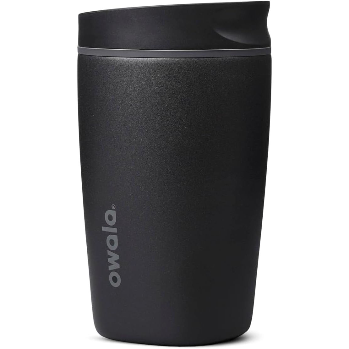 Owala SmoothSip Slider Keramikbeschichteter Isolier-Kaffeebecher aus Edelstahl, kein metallischer Geschmack, wiederverwendbarer Reisebecher, Heiß-/Eiskaffeebecher, BPA-frei, 590 ml, Candy Coated