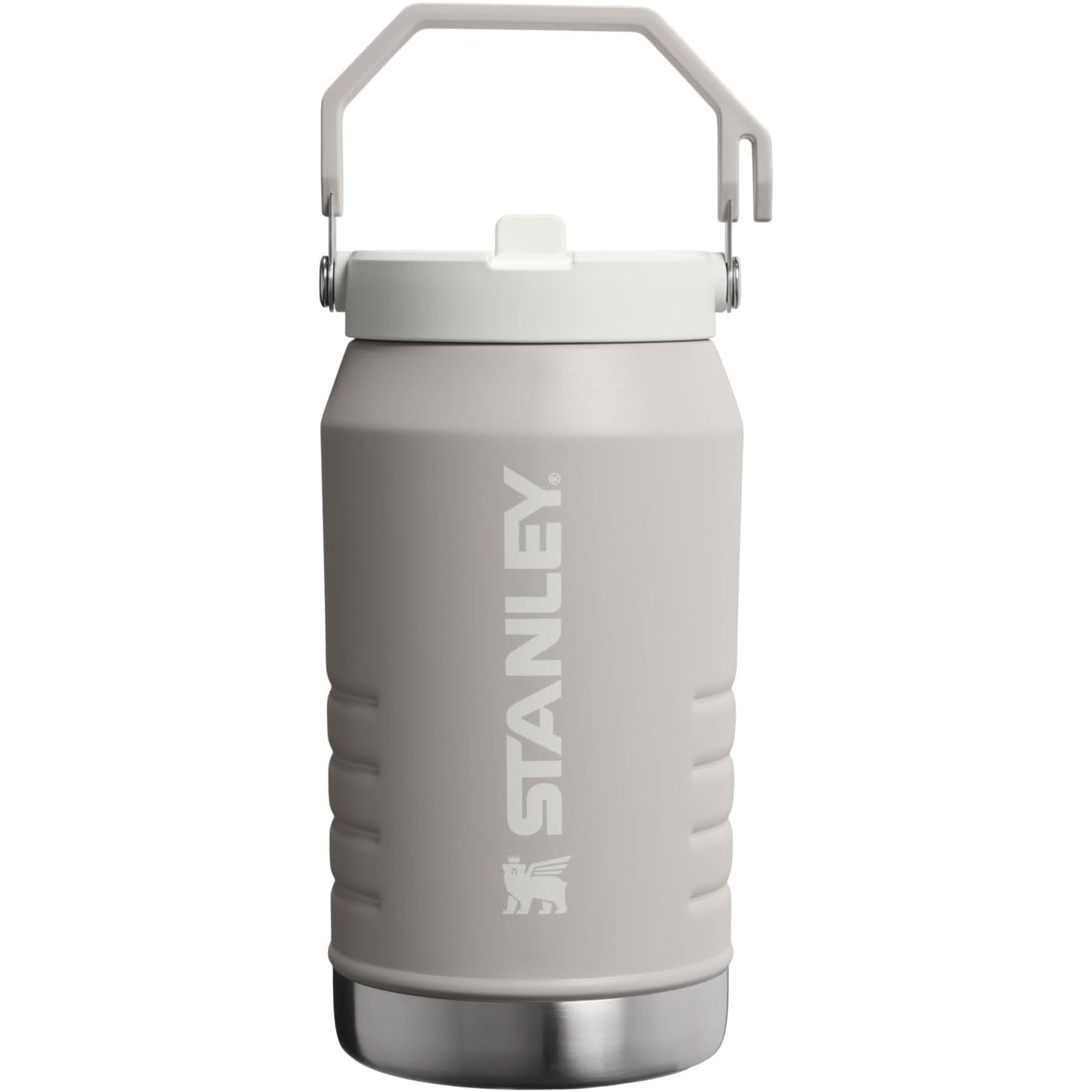 Stanley IceFlow 2.0 Flip Straw Kanne mit Griff 40 oz | Schraubverschluss und hochklappbarer Trinkhalm | Auslaufsicher für Reise und Sport | Isolierter Edelstahl | BPA-frei | Dried Pine