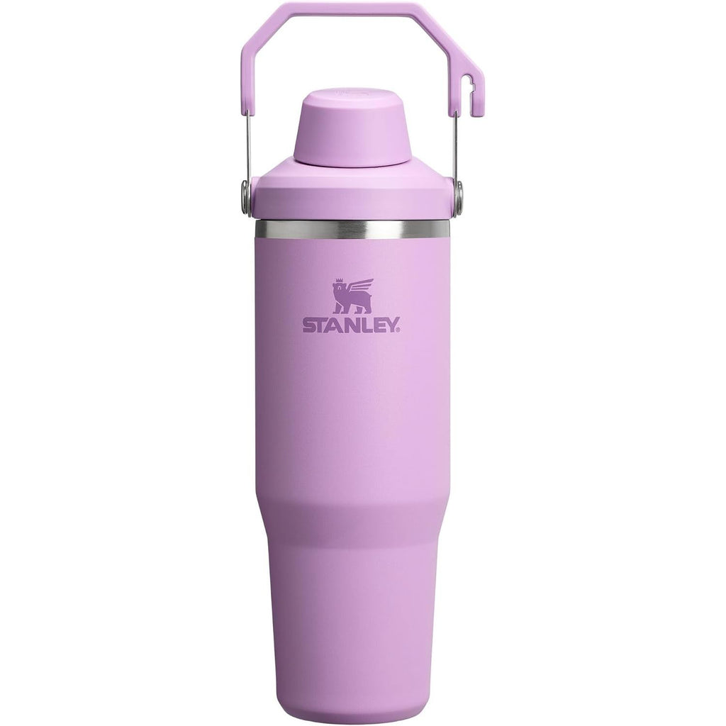 Stanley IceFlow 2.0 Fast Flow Becher mit Griff 887 ml | Angeschrägter Ausgießerdeckel zum Drehen | Auslaufsichere Trinkflasche | Isolierter Edelstahl | BPA-frei | Frost