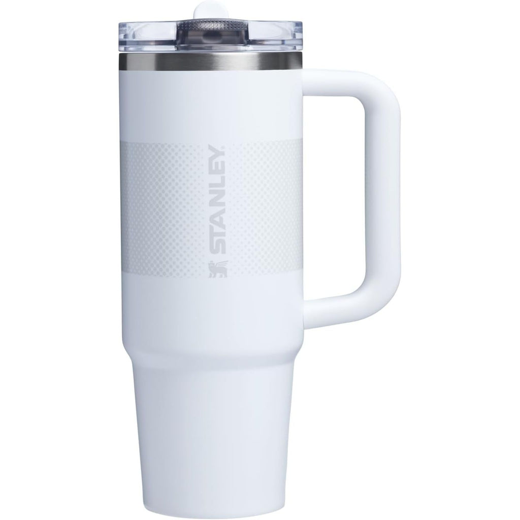 STANLEY Quencher ProTour Flip Straw Tumbler mit auslaufsicherem Deckel 1,2 Liter | Integrierter Strohhalm und Griff | Passt in Becherhalter für Reisen | Isolierter Edelstahlbecher | BPA-frei | Rosenquarz