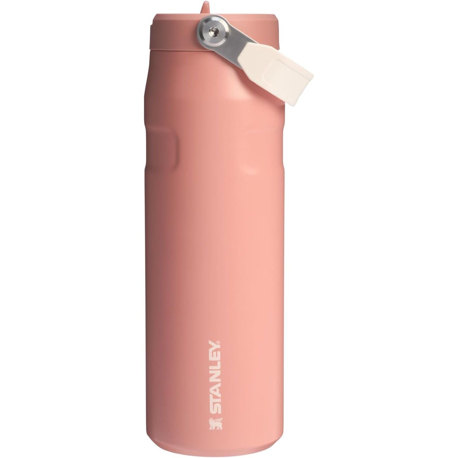 Stanley IceFlow Flip Straw 2.0 Wasserflasche 709 ml | Integrierter Strohhalm mit größerer Öffnung | Leicht und auslaufsicher | Isolierter Edelstahl | BPA-frei | Twilight