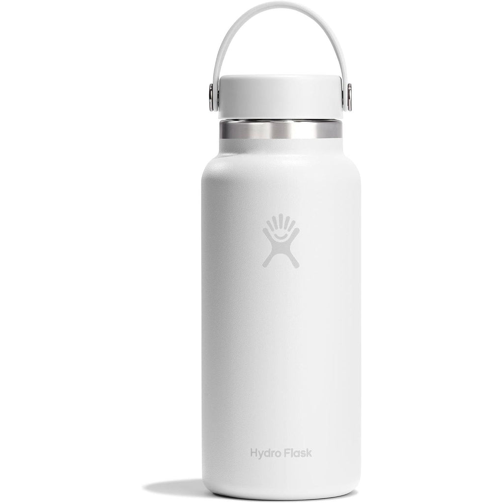Hydro Flask Wasserflasche – isolierter Edelstahl – Weithals-Flex-Deckel, auslaufsicher, tropffrei und wiederbefüllbar, 590 ml Harbor Blue