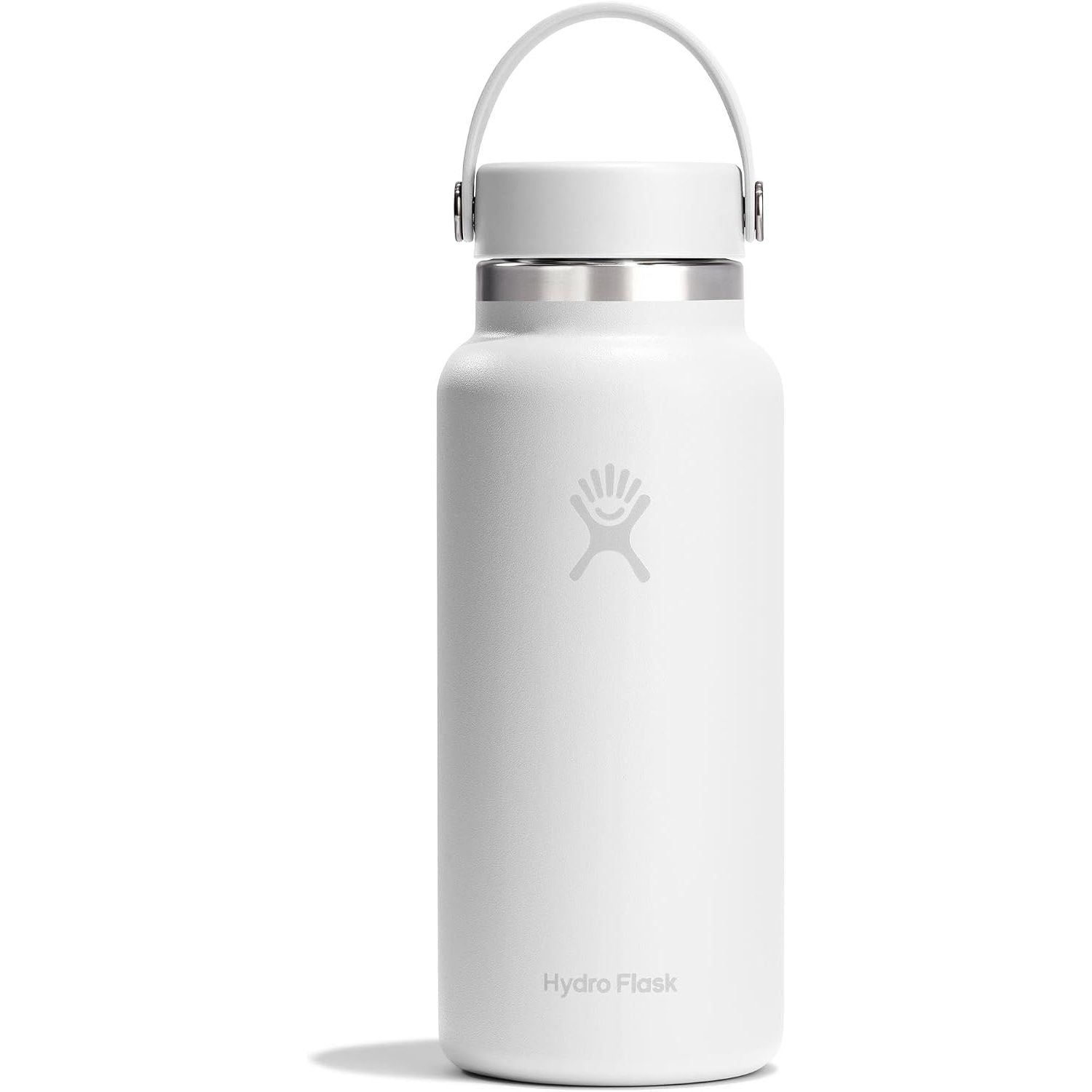 Hydro Flask Wasserflasche – isolierter Edelstahl – Weithals-Flex-Deckel, auslaufsicher, tropffrei und wiederbefüllbar, 590 ml Harbor Blue
