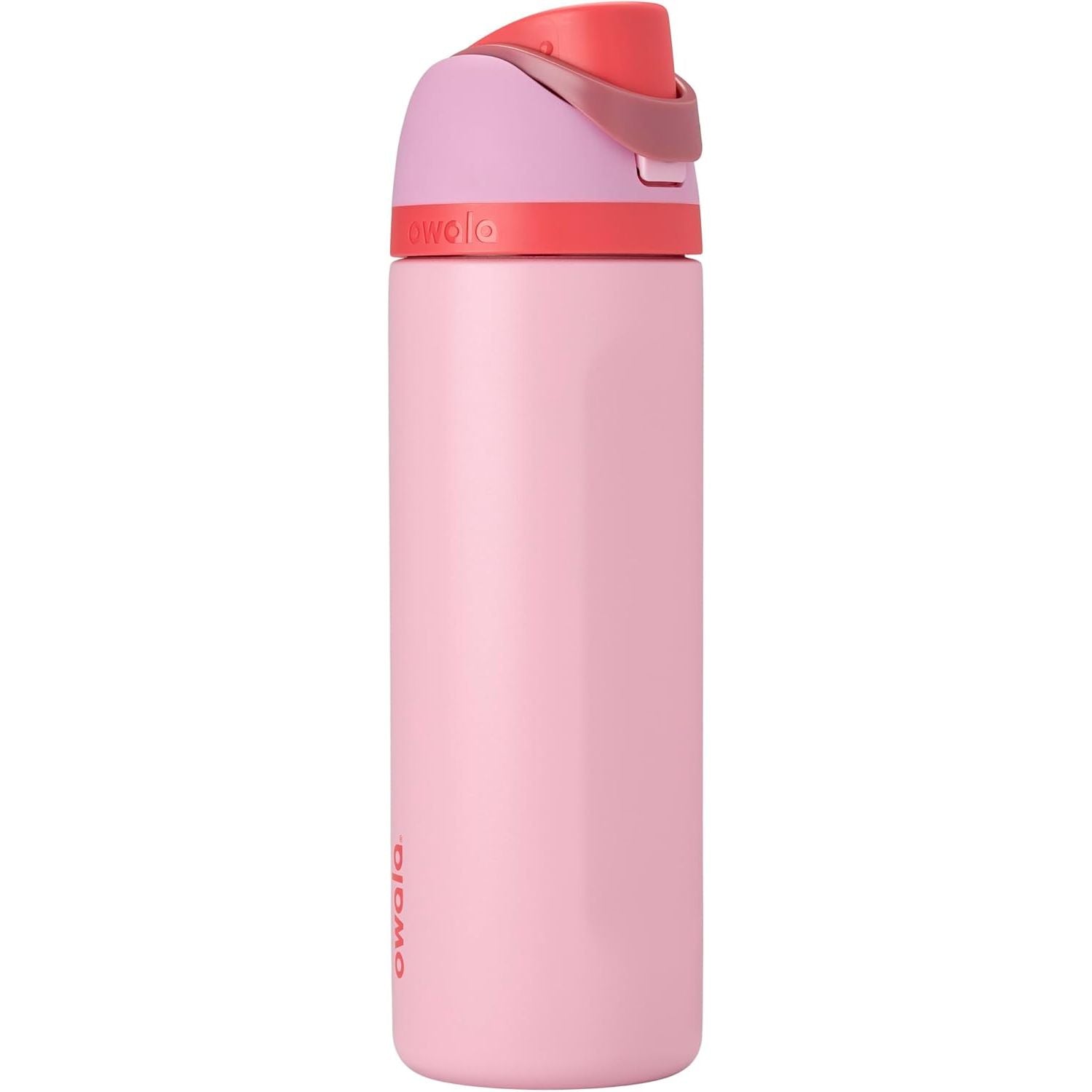 Owala FreeSip Isolierte Edelstahl-Wasserflasche mit Strohhalm für Sport und Reise, BPA-frei, 950 ml, Foggy Tide