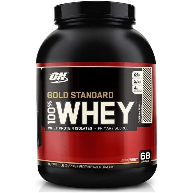 Optimum Nutrition 100 % Whey Chocolate Gold Standrad, 5.64 Pound