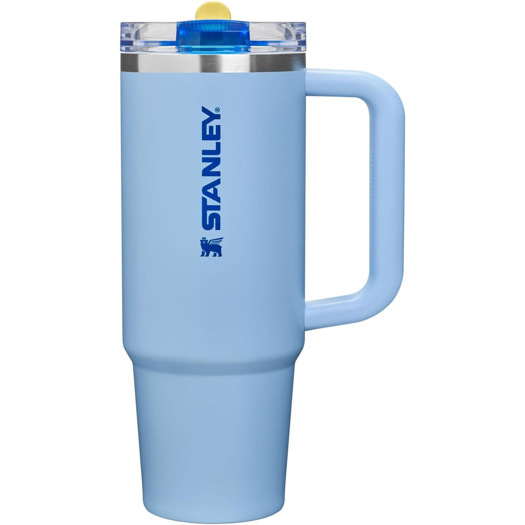 STANLEY Quencher ProTour Flip Straw Tumbler mit auslaufsicherem Deckel 1,2 Liter | Integrierter Strohhalm und Griff | Passt in Becherhalter für Reisen | Isolierter Edelstahlbecher | BPA-frei | Rosenquarz