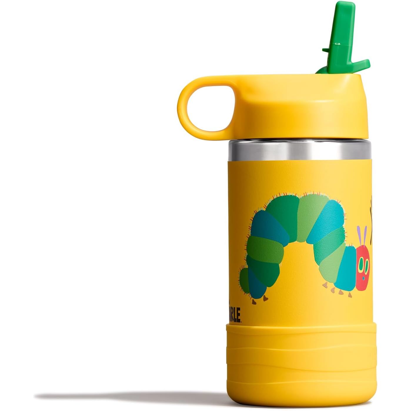 Hydro Flask Kinder-Trinkflasche für die Schule - Edelstahl und isoliert mit Strohhalmverschluss - 355 ml in Seaspray Blue