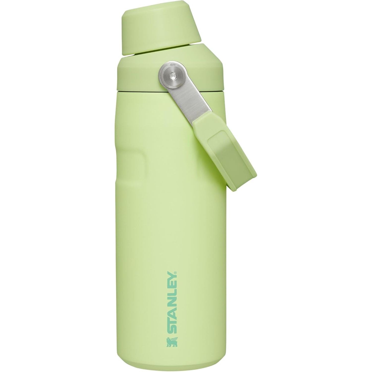 Stanley IceFlow Fast Flow Wasserflasche 709 ml | Abgewinkelter Ausgießerdeckel | Leicht und auslaufsicher für Reisen und Sport | Isolierter Edelstahl | BPA-frei | Rosenquarz