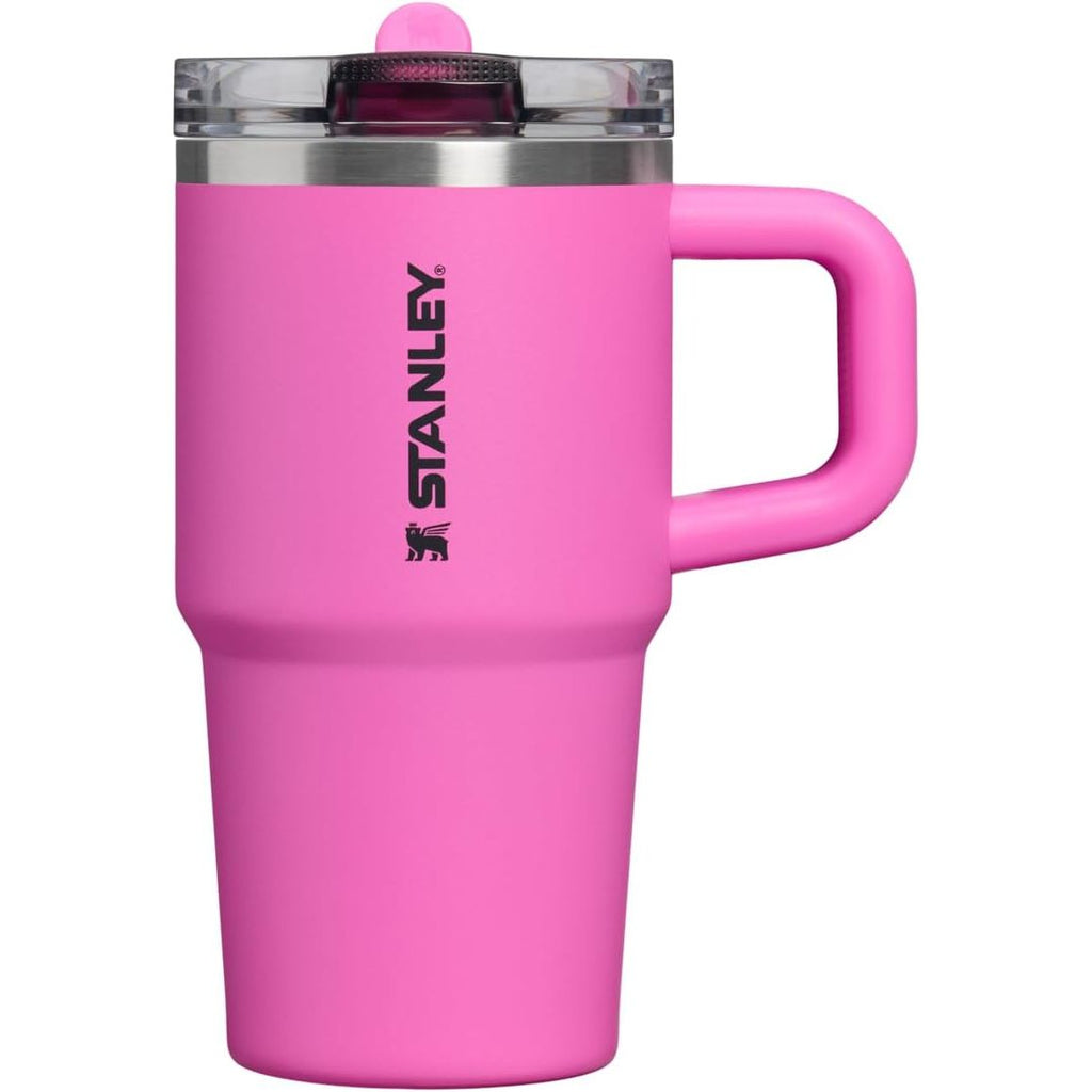 STANLEY Quencher ProTour Flip Straw Tumbler mit auslaufsicherem Deckel 1,2 Liter | Integrierter Strohhalm und Griff | Passt in Becherhalter für Reisen | Isolierter Edelstahlbecher | BPA-frei | Rosenquarz