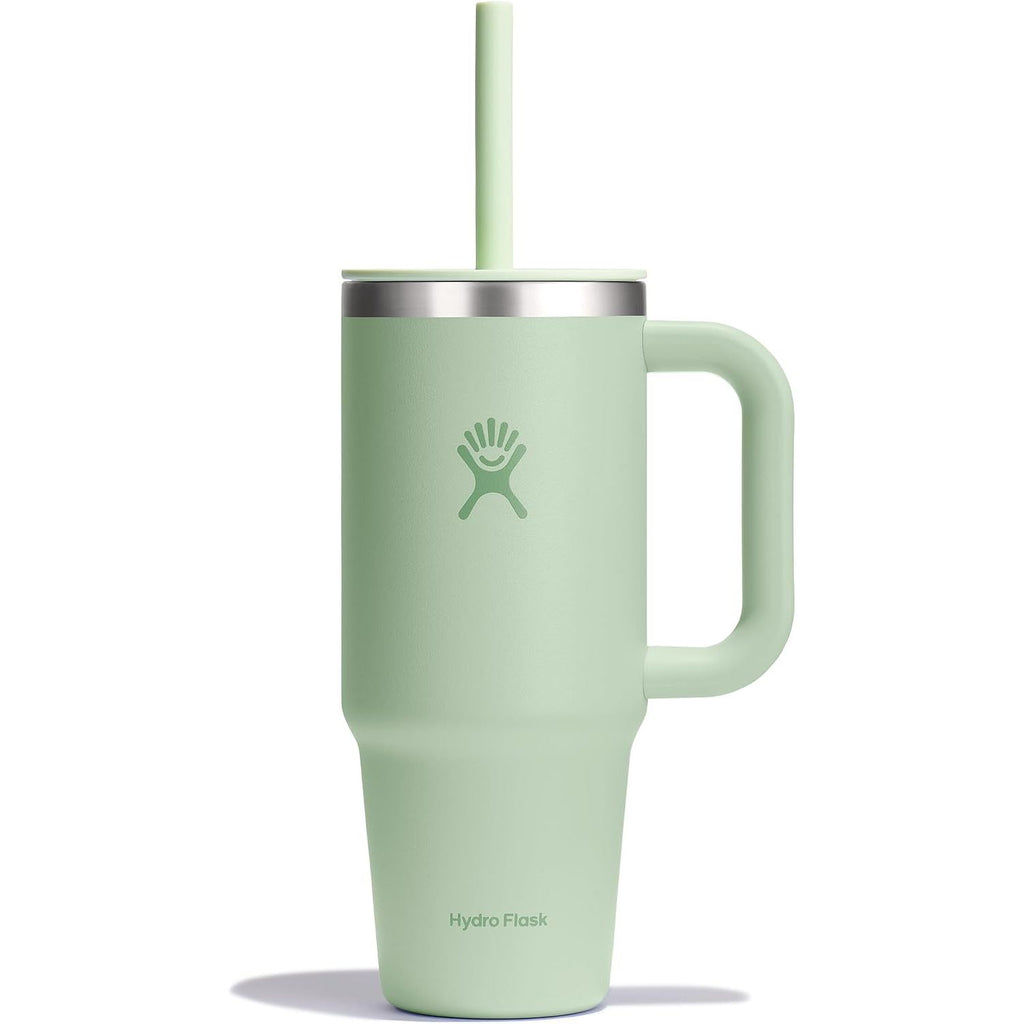 Hydro Flask Travel Tumbler mit Griff, Deckel und Trinkhalm – Isolierter Edelstahl, 40 Oz Trillium