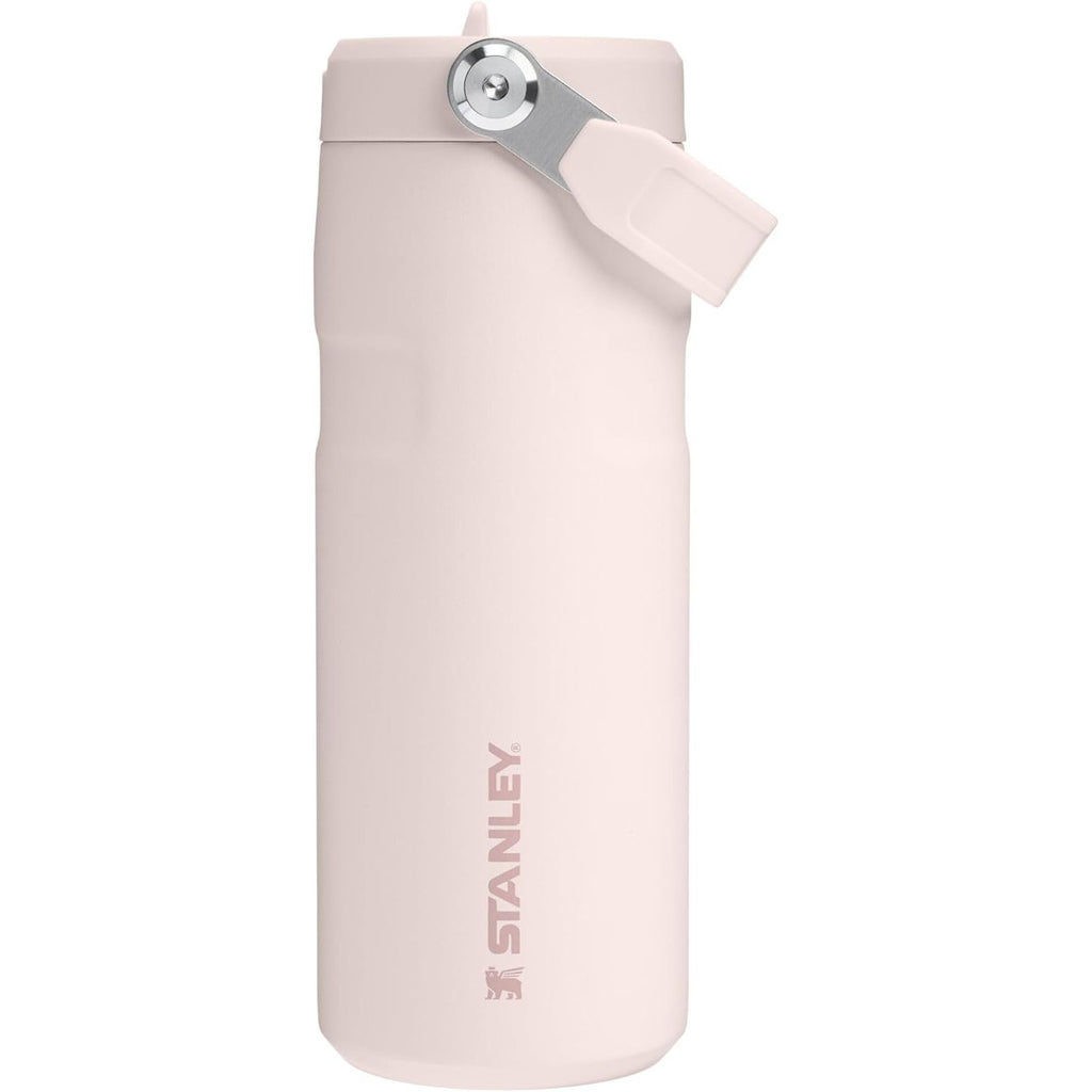 Stanley IceFlow Flip Straw 2.0 Wasserflasche 709 ml | Integrierter Strohhalm mit größerer Öffnung | Leicht und auslaufsicher | Isolierter Edelstahl | BPA-frei | Twilight