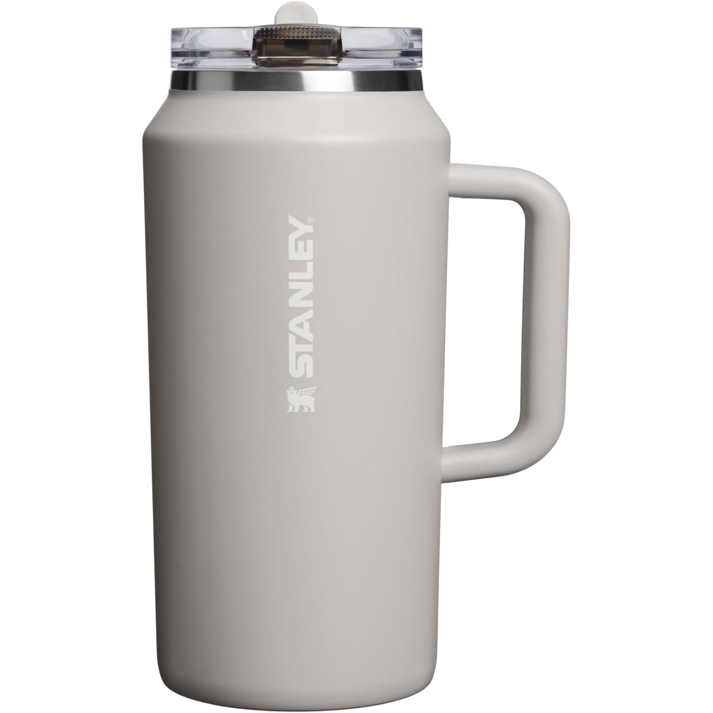 STANLEY Quencher ProTour Flip Straw Tumbler mit auslaufsicherem Deckel 1,2 Liter | Integrierter Strohhalm und Griff | Passt in Becherhalter für Reisen | Isolierter Edelstahlbecher | BPA-frei | Rosenquarz