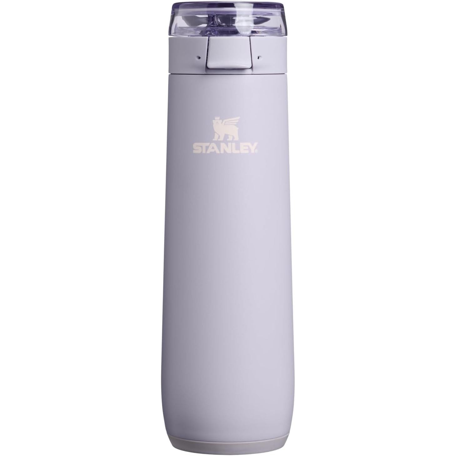 STANLEY Flowstate Spring Flasche | Auslaufsichere Trinkflasche mit Trageschlaufe & aufklappbarem Verschluss mit Verriegelung | Isolierter Edelstahl | Passt in die meisten Becherhalter | BPA-frei | 590 ml | Blue Sky