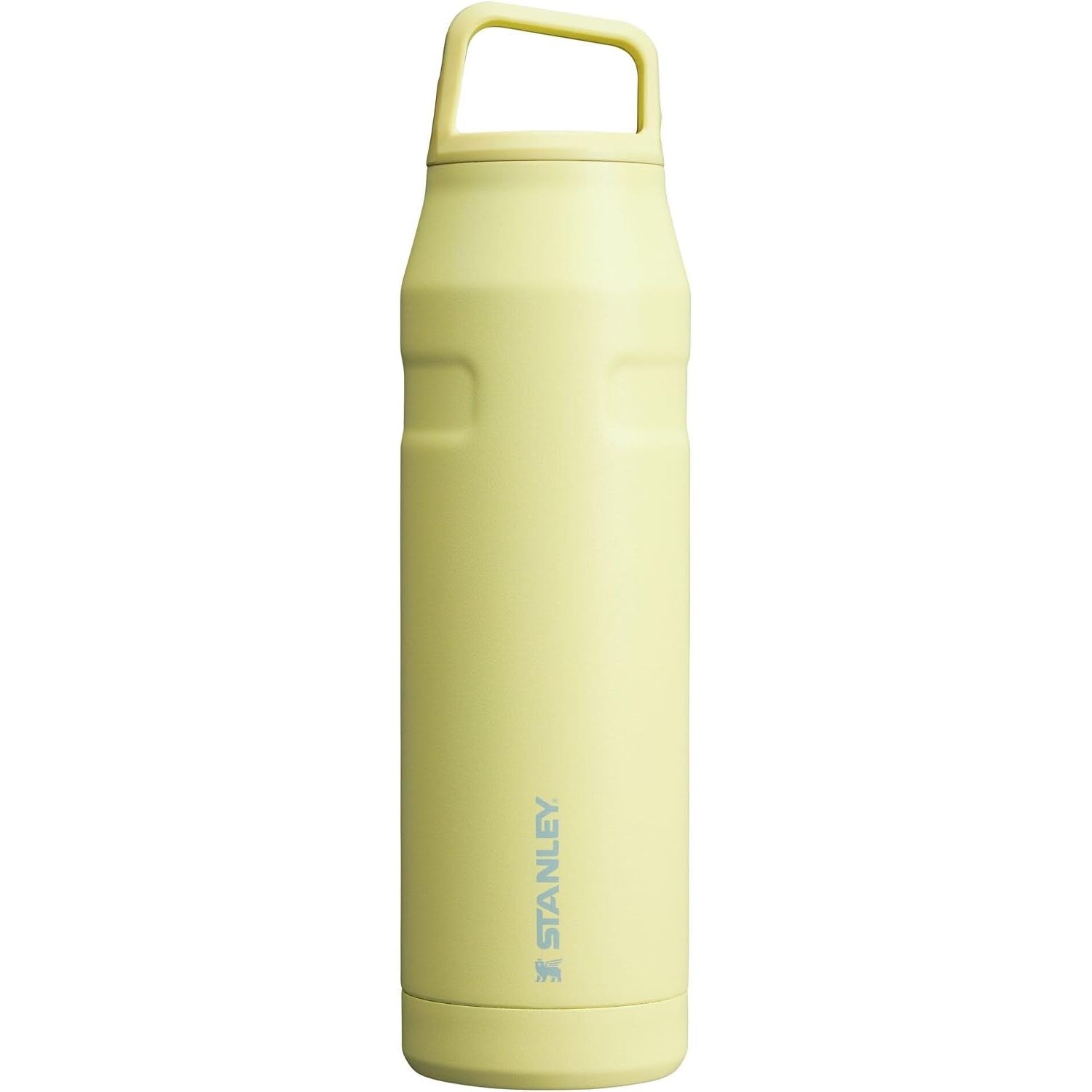 Stanley IceFlow Cap and Carry Trinkflasche | Weithals-Drehverschluss | Leicht & Auslaufsicher für Reisen & Sport | Isolierter Edelstahl | BPA-frei