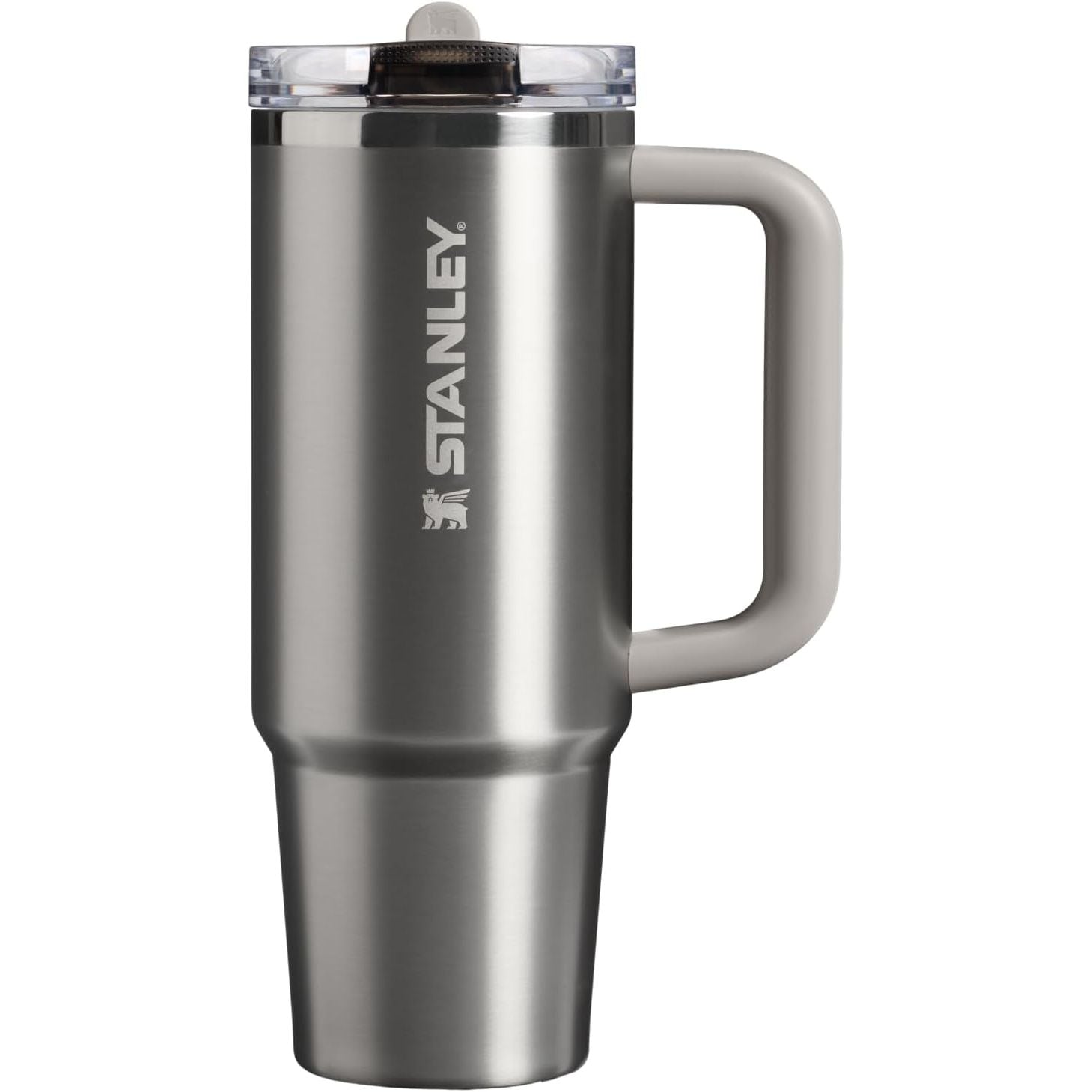 STANLEY Quencher ProTour Flip Straw Tumbler mit auslaufsicherem Deckel 1,2 Liter | Integrierter Strohhalm und Griff | Passt in Becherhalter für Reisen | Isolierter Edelstahlbecher | BPA-frei | Rosenquarz