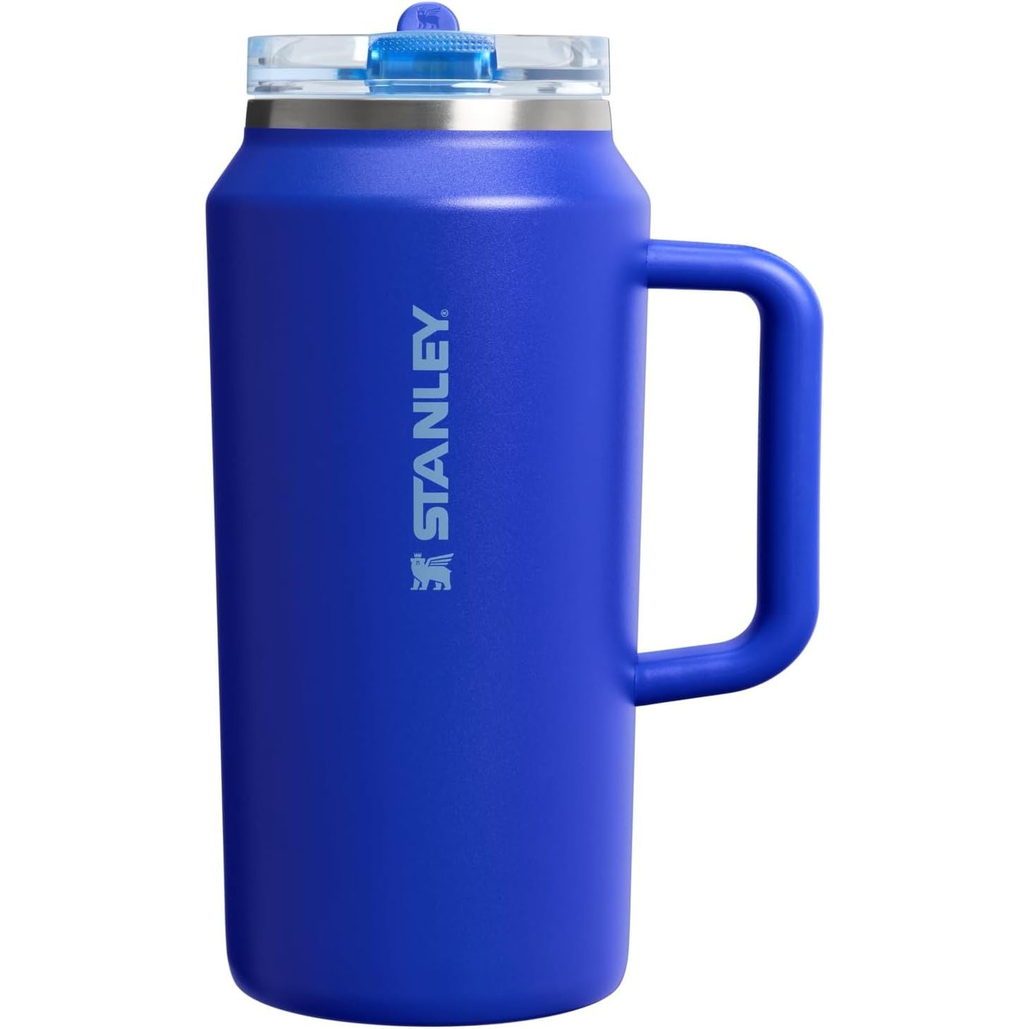 STANLEY Quencher ProTour Flip Straw Tumbler mit auslaufsicherem Deckel 1,2 Liter | Integrierter Strohhalm und Griff | Passt in Becherhalter für Reisen | Isolierter Edelstahlbecher | BPA-frei | Rosenquarz